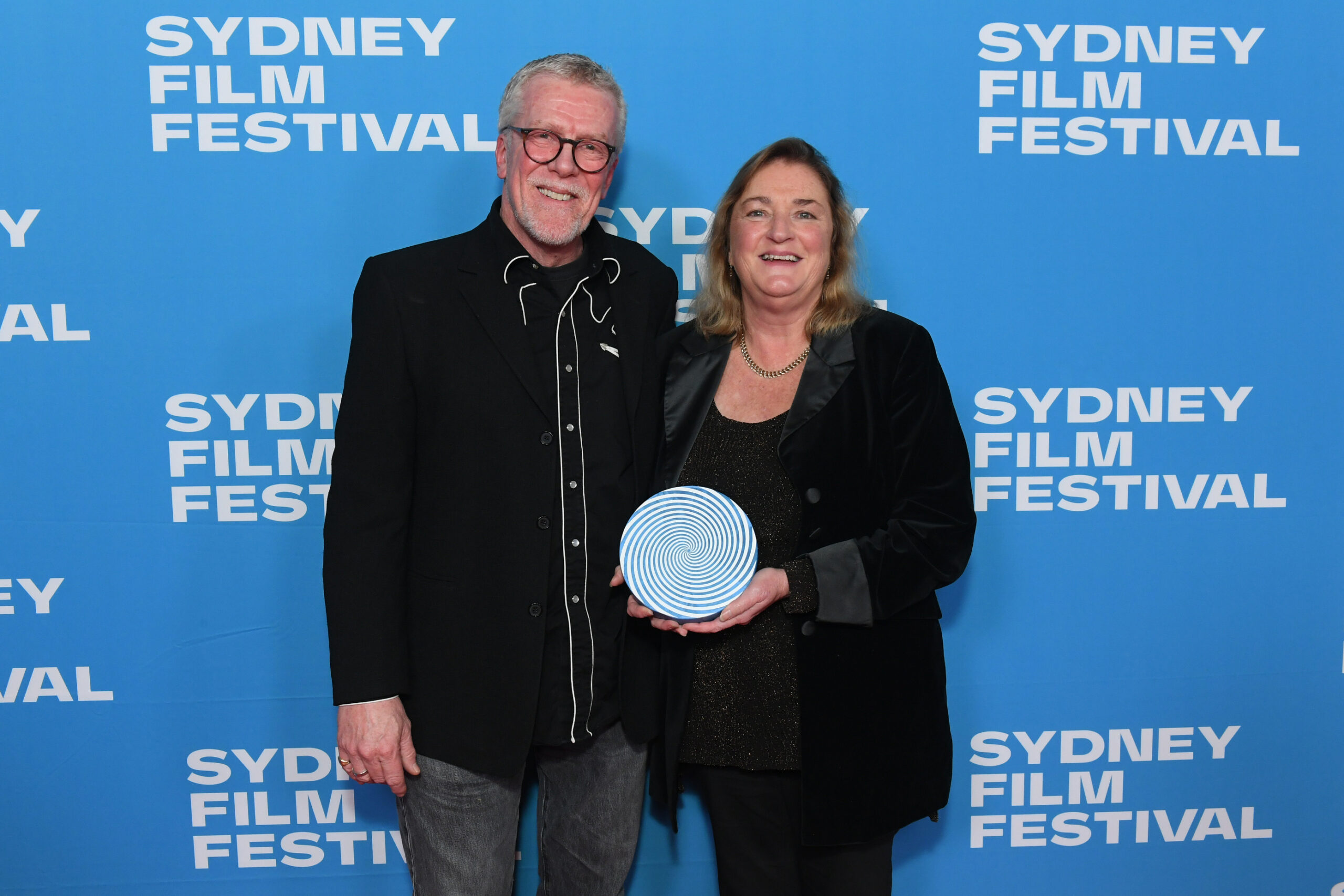 <p>Sydney-UNESCO City of FIlm Award – Wayne Pashley &amp; Libby Villa<br />
Sydney Film Festival 2025 – Closing Night – Award Winners 2025 at State Theatre, Market St, Sydney – Sunday 15th June, 2025<br />
Photographer: Belinda Rolland © 2025</p>

